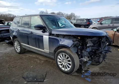 2019 Land Rover Range Rover Hse from USA, damaged, VIN SALGS2SV4KA539790